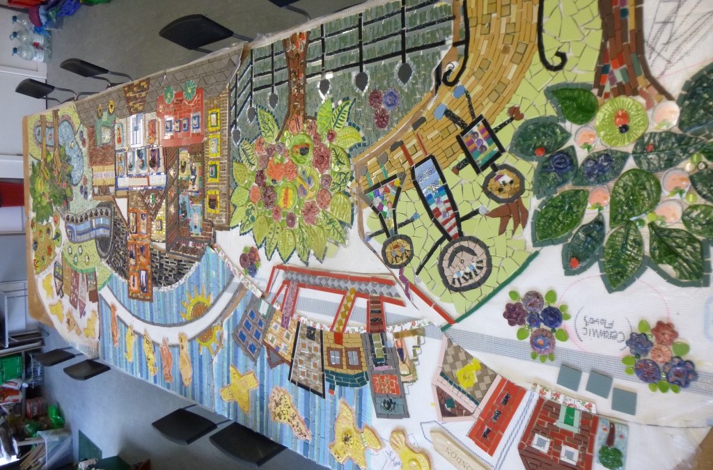 Fenstanton school mosaic